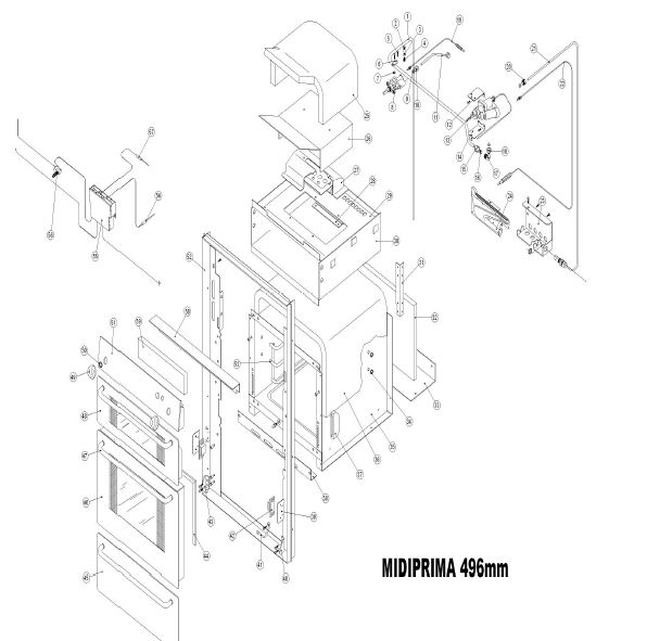 MIDI PRIMA oven / grill Leisure Spares
